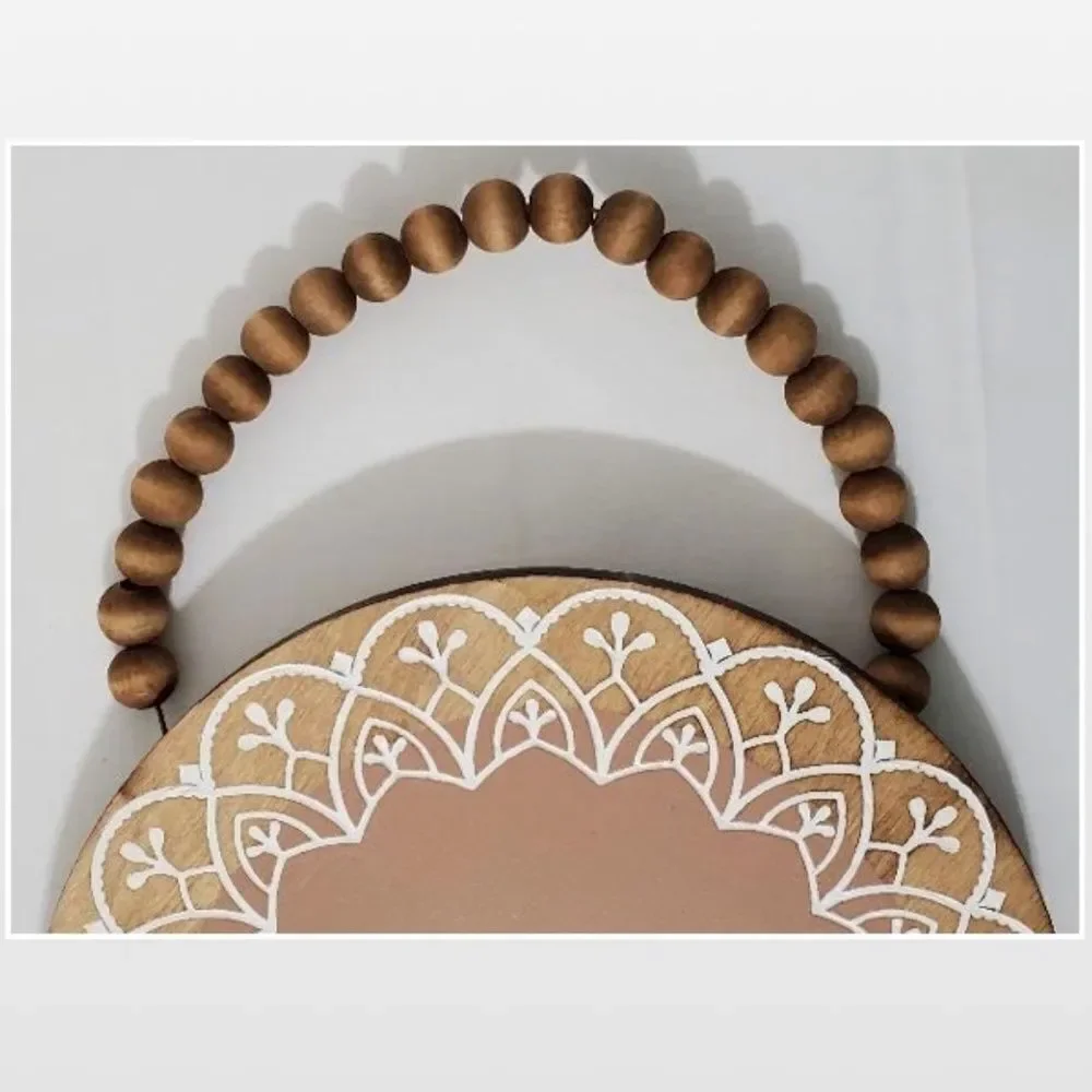 New Be Happy Wood Home Sign